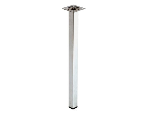 Pota Moble Acer Quadrada Crom 25X25X400Mm