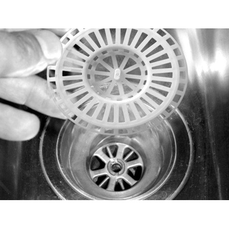 Rejilla Pequeña Fregadero Y Lavabo Blanca