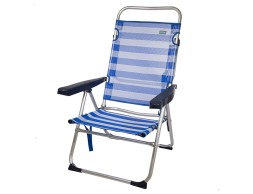 Cadira Plegable Multiposicions Alumini Marinera