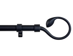 Kit Barra Extensible Cortina Hiedra Negra