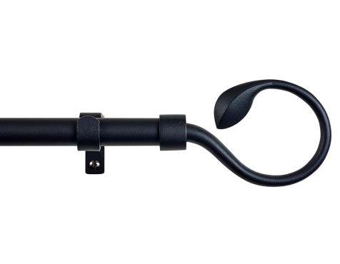 Kit Barra Extensible Cortina Hiedra Negra