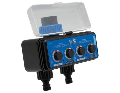 Programador De Riego Aqua Control c4011 2 Zonas