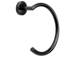 Toallero Anilla B-Dark Inox Negro