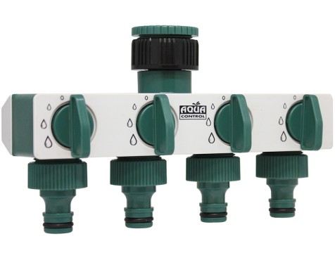 Adaptador De Grifo 4 Salidas