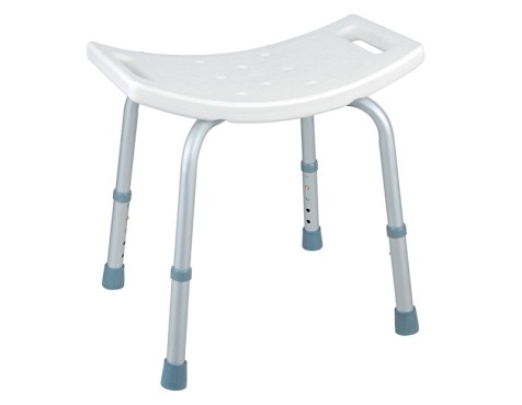 Asiento Baño Ducha Abs Y Aluminio