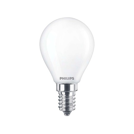Bombilla Led Esférica Philips Luz Cálida