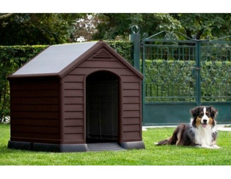 Caseta De Perro Keter Marrón