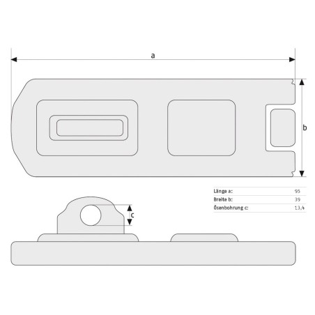 Portacandados Abus 200
