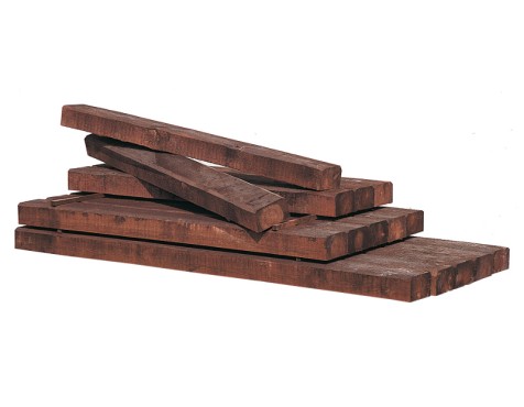 Traviesa De Madera Ecológica Marrón