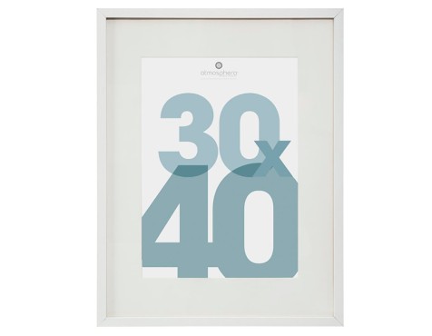 Marc De Foto 30X40 Blanc