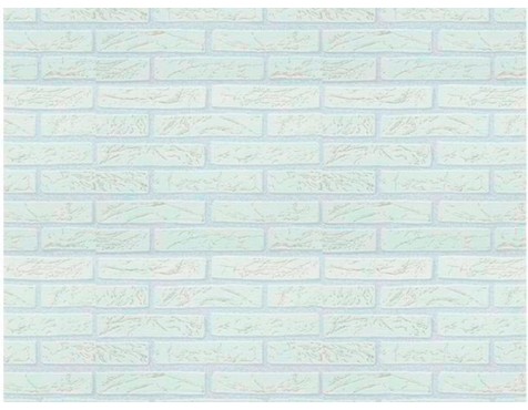 Paper Pintat Relleu Totxo Blanc