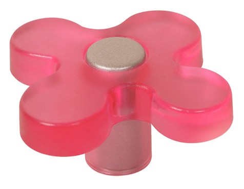Pomo Infantil Flor Magenta