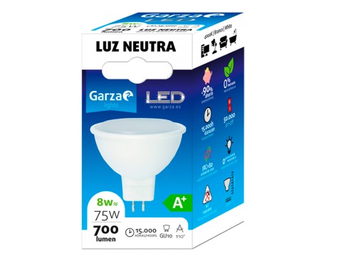 Bombeta Led gu10 Garza Llum Neutra