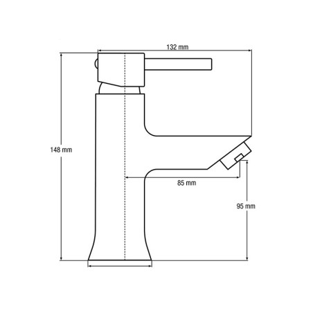 Aixeta Lavabo Monocomandament Cazin