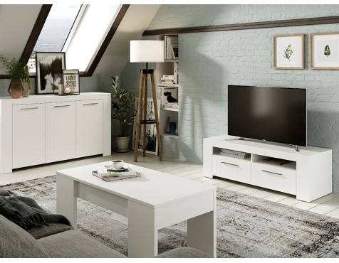 Moble Tv Ambit Blanc Artik