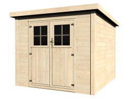 Caseta De Madera Natural Talion Ng