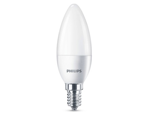 Bombilla Led Vela Philips Luz Cálida