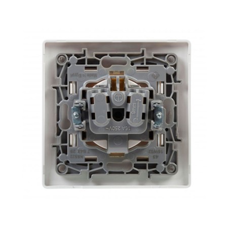 Base Enchufe Schuko Legrand Niloé Blanco