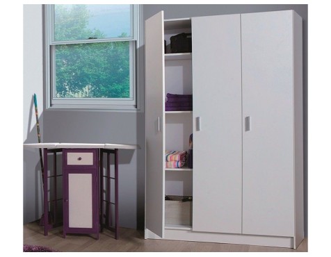 Armari Escombrer Alt 3 Portes Blanc