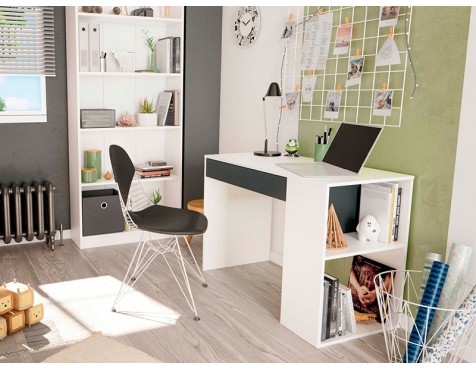 Escritorio Masster Gris Antracita Blanc Artik