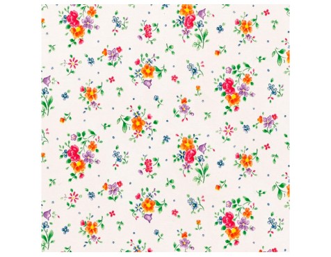 Vinilo Adhesivo Flor Blanca