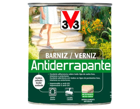 Barniz Antiderrapante Para Suelos v33 Incoloro