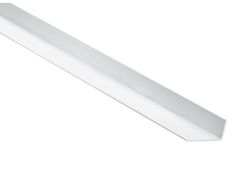 Perfil L Aluminio Anodizado Plata