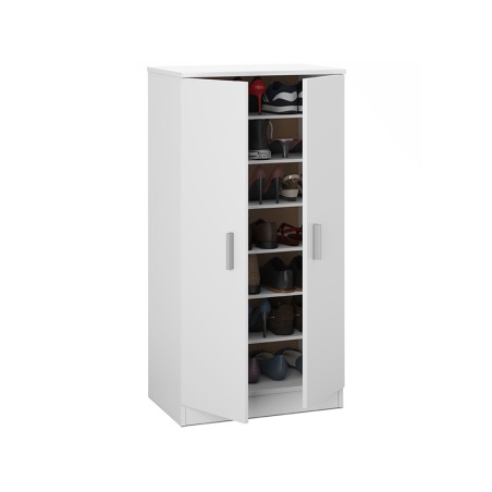 Mueble Zapatero Basic 6 Estantes Blanco