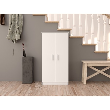 Mueble Zapatero Basic 6 Estantes Blanco