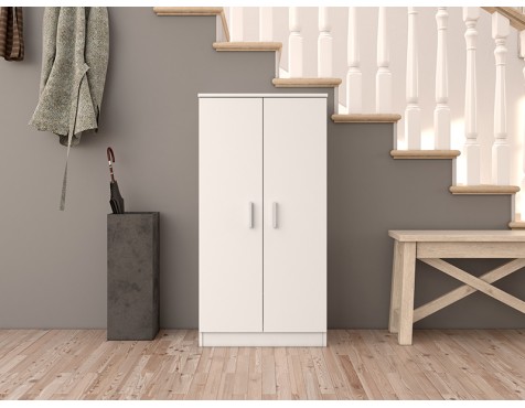 Mueble Zapatero Basic 6 Estantes Blanco