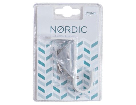 Suport Sostre Cortina Blanc Nordic