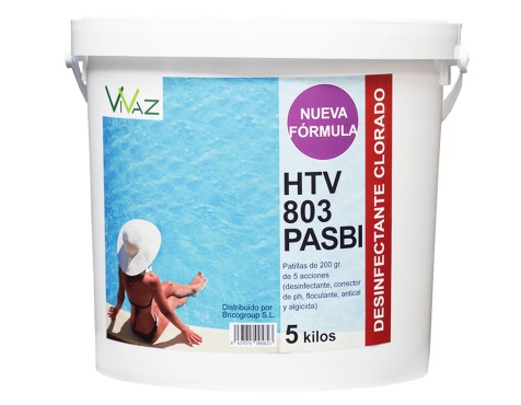 Clor Piscina Pastilles 200gr Bicapa
