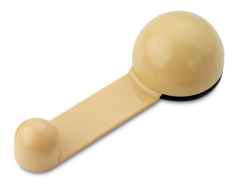 Tope Retenedor Giratorio Beige