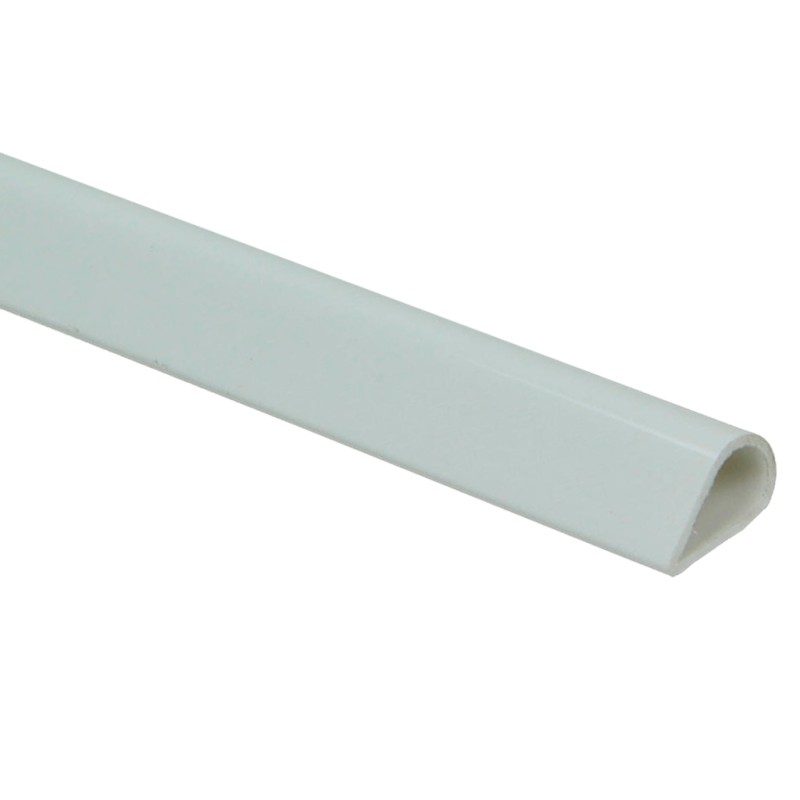 Barra movida PVC blanco