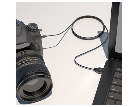 Cable Usb 2.0 A - Micro Usb Negre