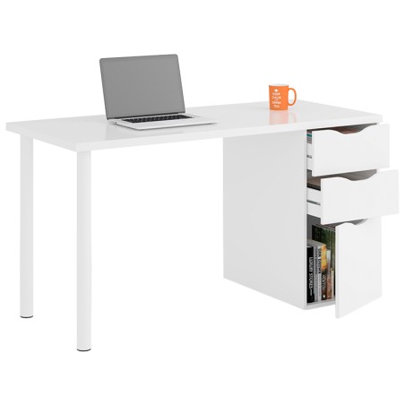 Mesa Estudio Reversible Blanco Artik