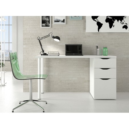 Mesa Estudio Reversible Blanco Artik