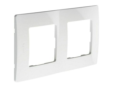 Marco 2 Elementos Legrand Niloé Blanco