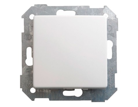 Pulsador Neutro Simon 82 Blanc