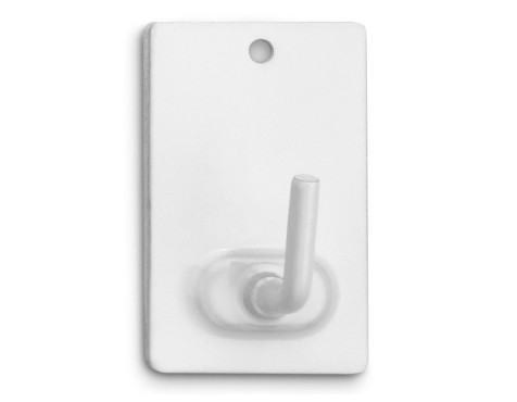 Colgador Adhesivo Blanco (2un)