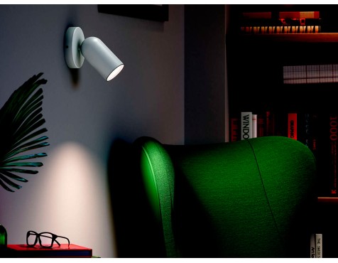 Focus Led Philips Pongee Blanc