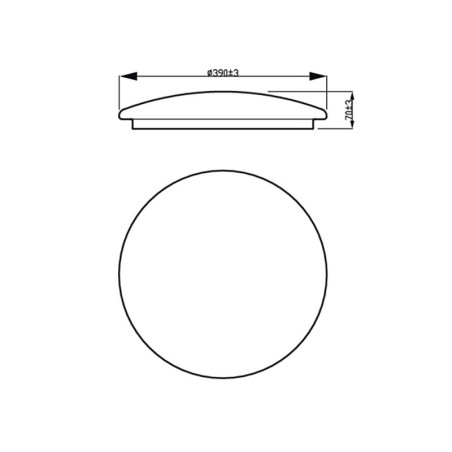 Plafó Led Philips cl200 Blanc Llum Càlida