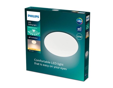 Plafón Led Philips cl200 Blanco Luz Cálida