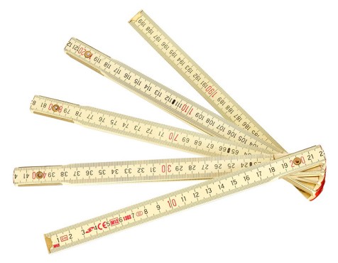 Metre De Fusta Groc