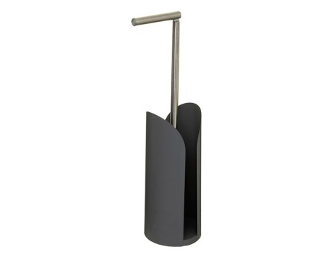 Porta-Rotlles Bany Flexible Gris