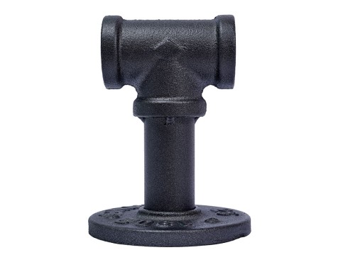 Soporte Central Gris Plomo Ferro System