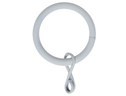 Anelles Cortina Metàl·Liques Blanques Nordic (8un)