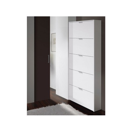 Mueble Zapatero Maelys 5 Trampones Blanco