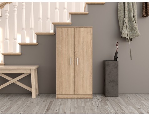 Mueble Zapatero Basic 6 Estantes Roble Canadian