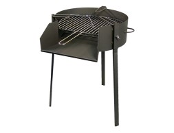 Barbacoa Redonda Con Soporte Paellero